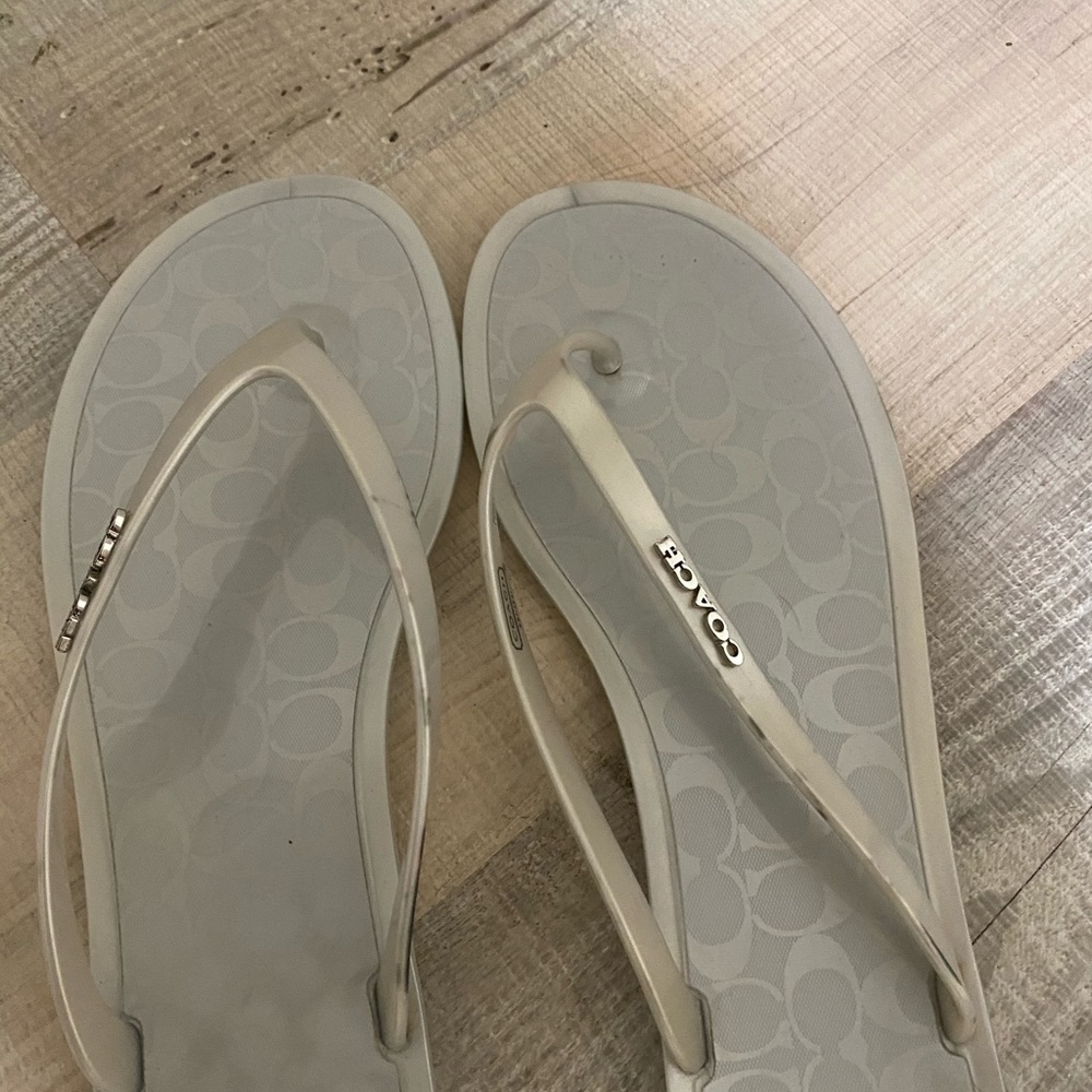 Coach Flip Flops